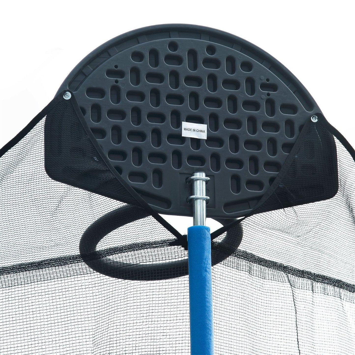 14FT Trampoline for Adults & Kids with Basketball Hoop Outdoor - Luceroclub.com