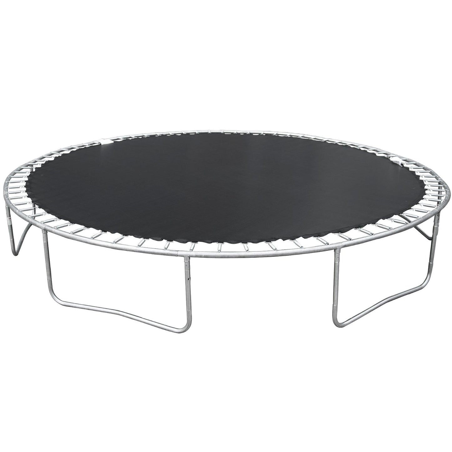 14FT Trampoline for Adults & Kids with Basketball Hoop Outdoor - Luceroclub.com