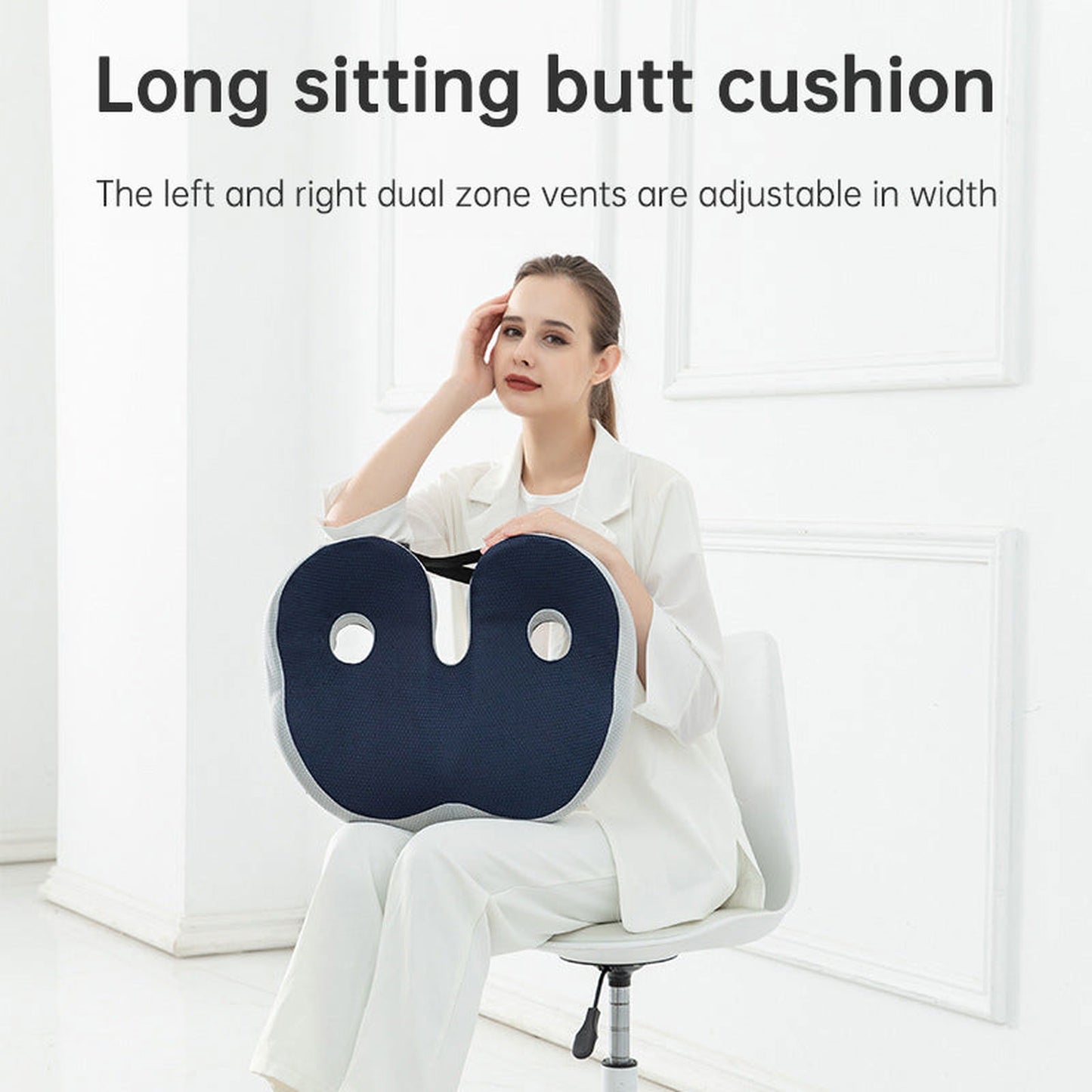 ComfortFlex™️- OrthoSoothe Memory Foam Seat Cushion - Luceroclub.com