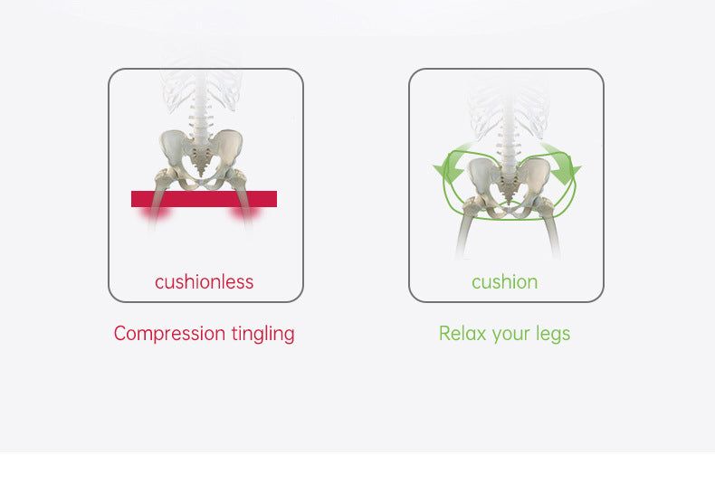 ComfortFlex™️- OrthoSoothe Memory Foam Seat Cushion - Luceroclub.com