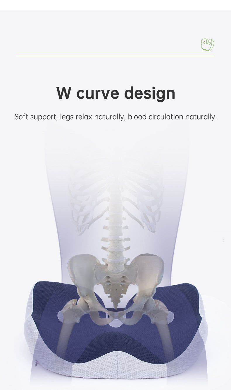 ComfortFlex™️- OrthoSoothe Memory Foam Seat Cushion - Luceroclub.com