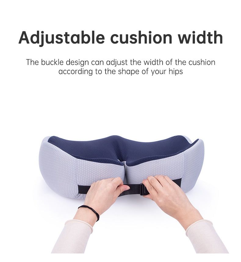 ComfortFlex™️- OrthoSoothe Memory Foam Seat Cushion - Luceroclub.com