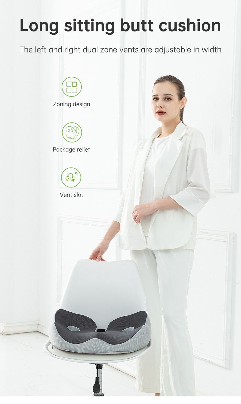 ComfortFlex™️- OrthoSoothe Memory Foam Seat Cushion - Luceroclub.com