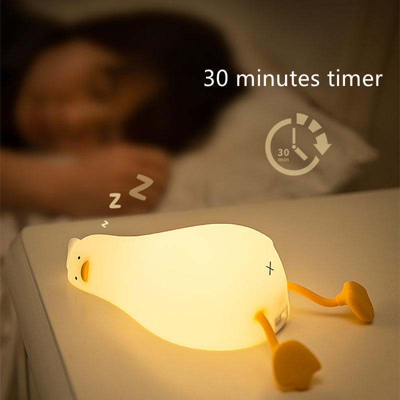 GlowDuckie - Soft Silicone Night Light