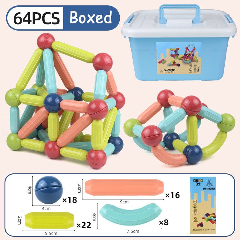 Educational Magnetic Stick Building Toys - Luceroclub.com