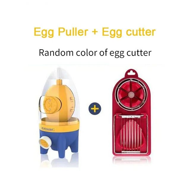 Eggstronaut™ Golden Egg Mixer and Cutter - Luceroclub.com