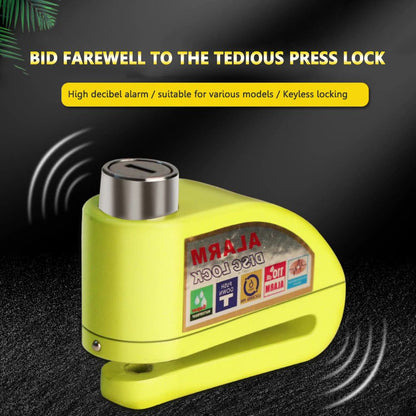 GuardianShield™ Controllable Alarm Disc Brake Lock - Luceroclub.com